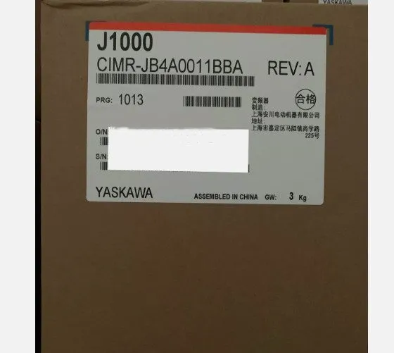 Частотный преобразователь JB4A0011BBA YASKAWA Frequency Converter J1000 series