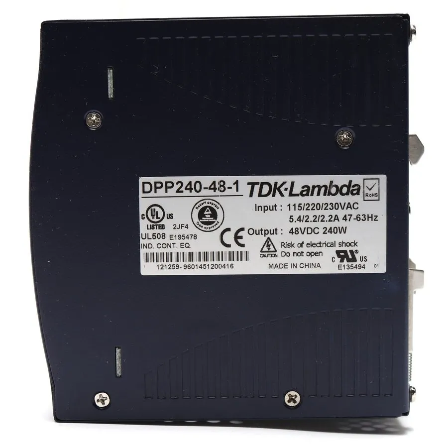 Блок питания TDK-LAMBDA DPP240-48-1 DIN Rail Power Supply 48VDC 240W DDP240481 — фото лота 2