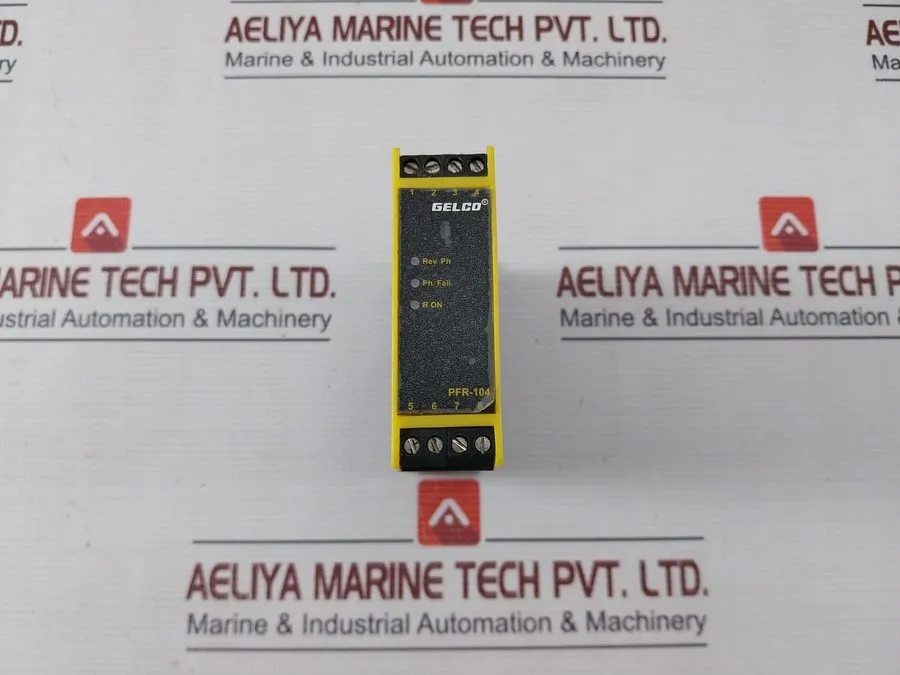 Реле защиты GELCO PFR-104 Advance Protection Relay 415/380V AC 50HZ