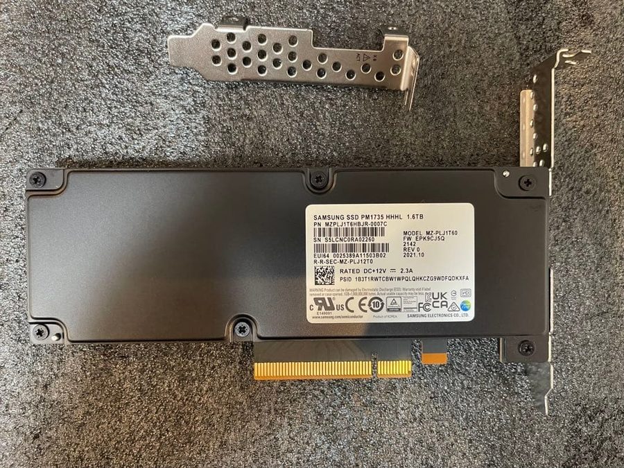 Samsung PM1735 1.6TB HHHL Enterprise SSD Solid State Drive Unused