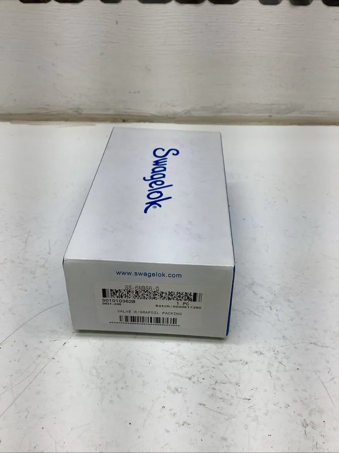 Клапан Swagelok SS-6NBS6-G Severe Service Union Bonnet Needle Valve