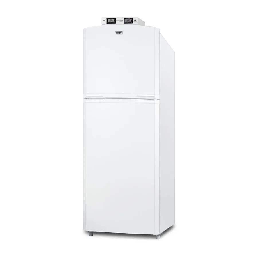 Морозильный шкаф Summit BKRF14W One-Section Reach-In Refrigerator Freezer w/ 1 F — фото лота 1