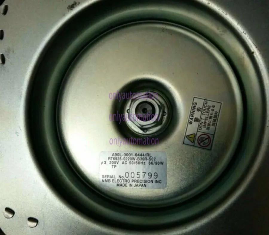 Вентилятор FANUC A90L-0001-0444/RL PROGRAMMABLE SPINDLE MOTOR FAN REPLACEMENT