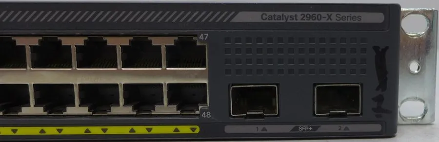 Коммутатор Cisco Catalyst WS-C2960X-48FPD-L 48-Port PoE+ Switch 740W 10G SFP+