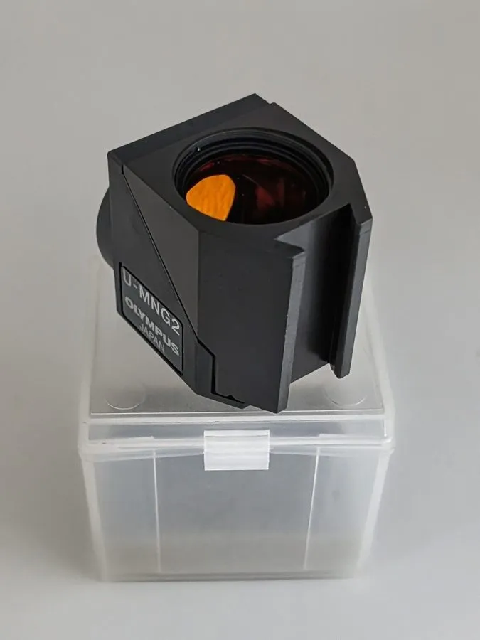 Микроскоп Olympus Microscope Fluorescence Filter Cube U-MNG2 — фото лота 1