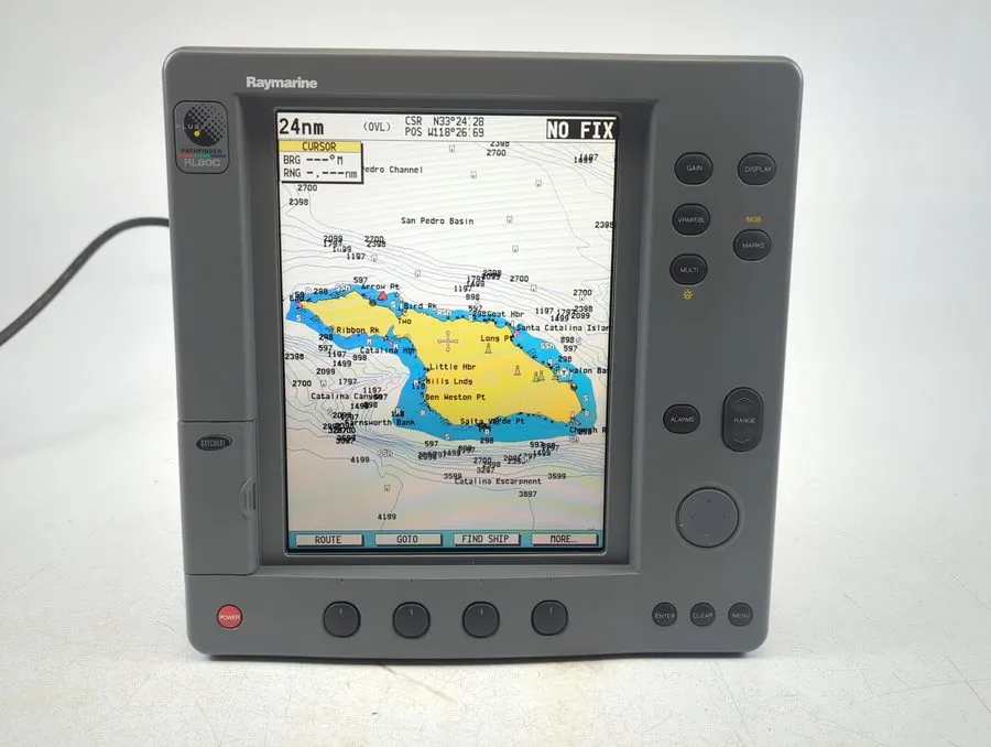 Картплоттер Raymarine RL80C Plus RL80CRC Pathfinder 10" Color Radar MFD Chartplo — фото лота 2
