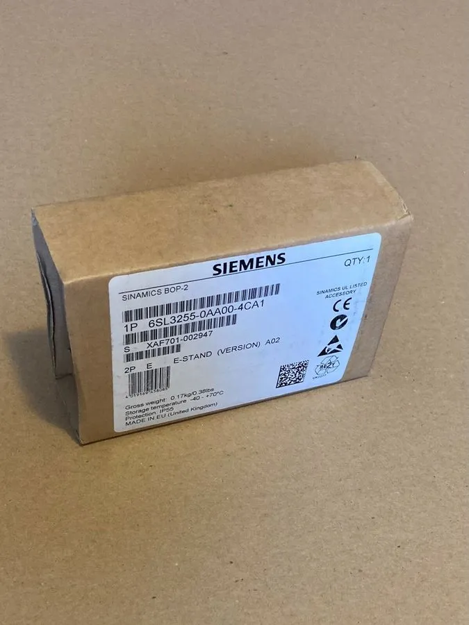 Частотный преобразователь Siemens 6SL3255-0AA00-4CA1 SINAMICS G120XA PN