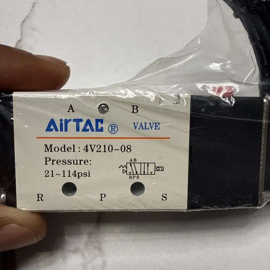 Пневмораспределитель AIRTAC 4V210-08 5/2-Way G1/4 Pneumatic Directional Valve 24