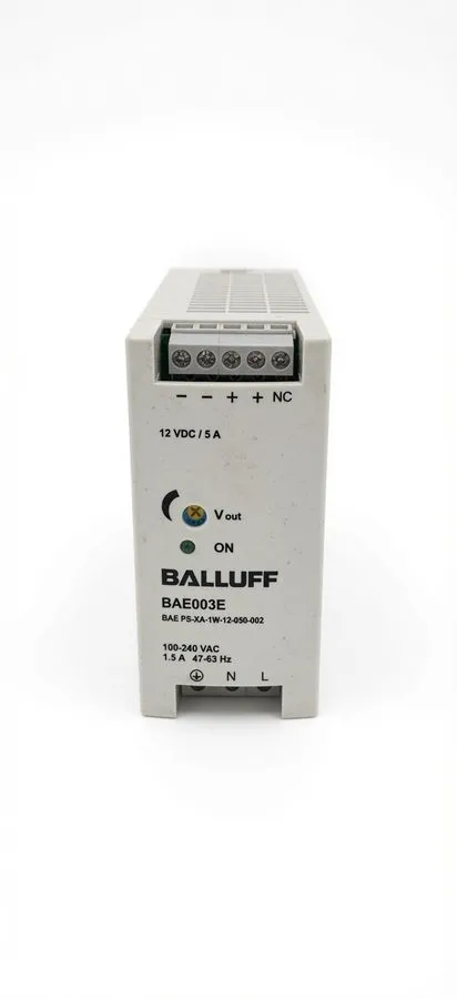 Блок питания Balluff BAE003E 12V DC 60W DIN Rail Power Supply Netzgerät