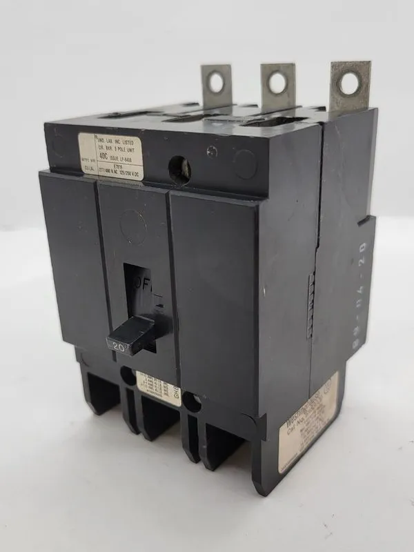 Автоматический выключатель CUTLER HAMMER GHB GHB3020 3 POLE 20 AMP 480V CIRCUIT