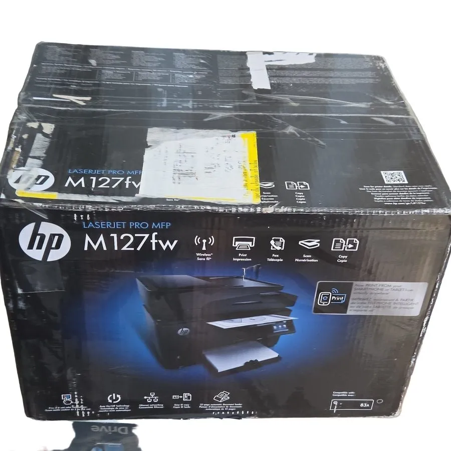 Лазерный принтер HP LaserJet Pro MFP M127FW Mono Laser Printer Low Toner 10k Pgs