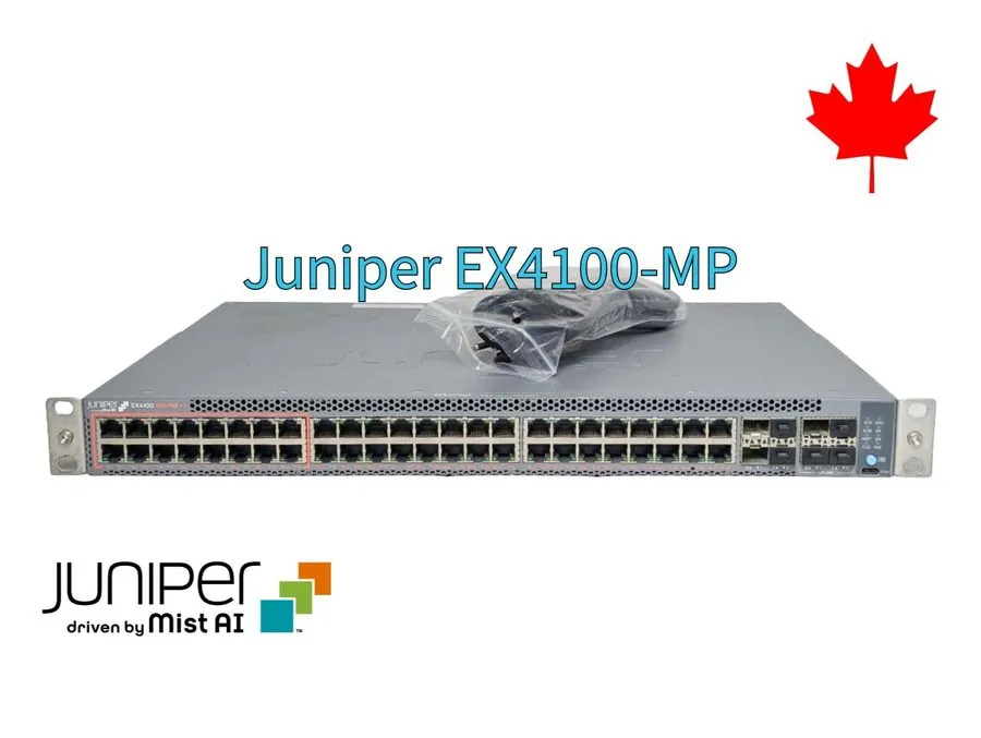Коммутатор Juniper EX4100-48MP 16x1G/2.5G 32x1G 4x10G/25G 4x10G POE++