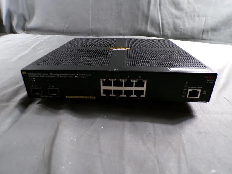Коммутатор HP ARUBA 2930F JL258A 8 PORTS POE+ MANAGED SWITCH 2 PORTS 10GBE SFP