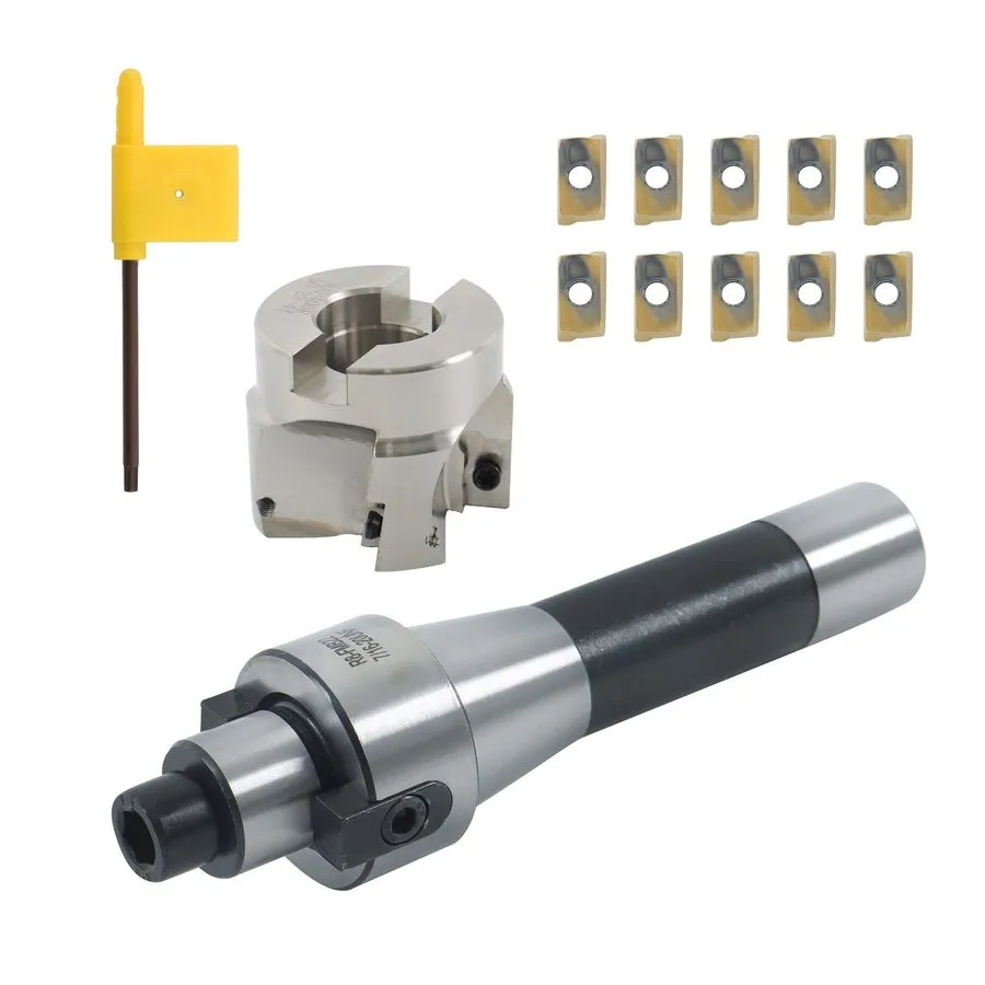 Режущий инструмент APMT1604 Carbide Insert Face End Mill Shell Cutter R8 FMB22 A — фото лота 2
