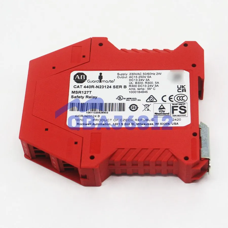 Реле безопасности Allen-Bradley 440R-N23124 Guardmaster MSR127T Safety Relay