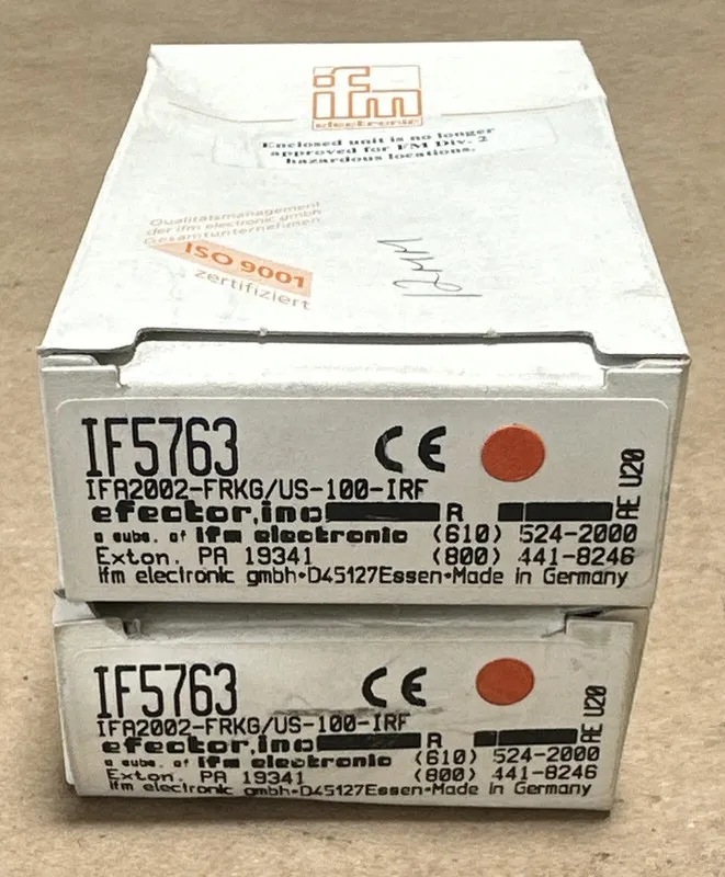 Датчик приближения ifm Efector IF5763 Inductive Proximity Sensor IFA2002-FRKG/US