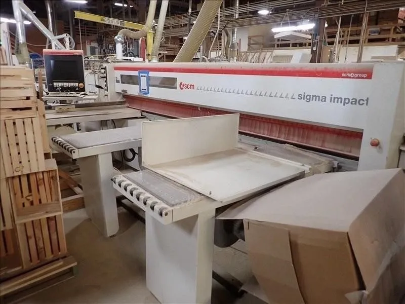 Оборудование ЧПУ 2016 SCM Sigma-Impact-10 Panel Saw with 8 KW Motor — фото лота 1