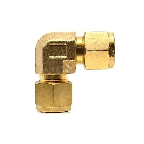 Фитинг 25 Swagelok Brass Elbow Fitting, 1/8" Tube x 1/8" Tube B-200-9 S02432796B — фото лота 1