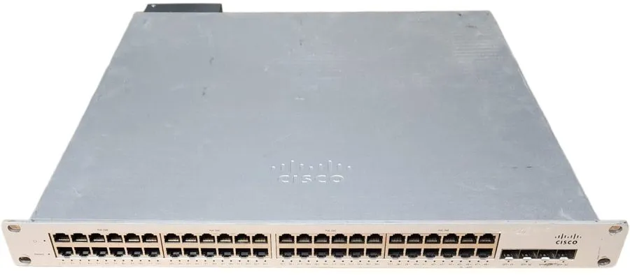 Коммутатор Cisco Meraki MS320-48FP L3 Cloud Managed 48 Port GigE 740W PoE Switch