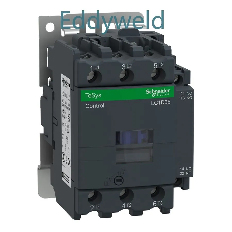 Контактор LC1D65F7 Schneider Electric TeSys D 65A 3P 110VAC 50/60Hz IEC Contacto