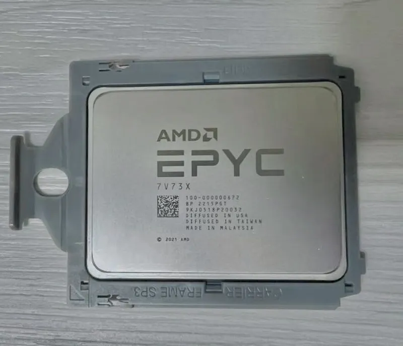 Сервер AMD EPYC 7V73X CPU 64 Core 128 Threads 1.85 GHz 280W Server Processor