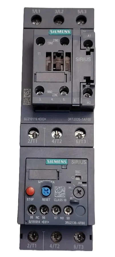 Реле Siemens 3RU2136-4FB0 Thermal Overload Relay 28-40A Motor Protection