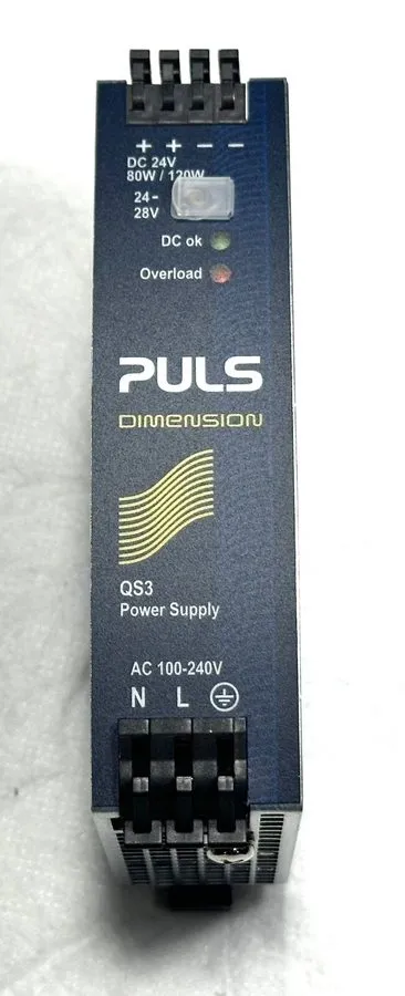 Блок питания Pulse DIN Rail Power Supply 24 V/DC 3.4 A 80 W Power Supply QS3.241