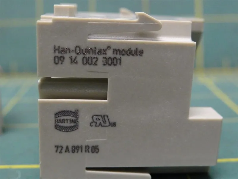 Разъём Harting Han MOD STI-C-QUINTAX 2-Position Male Heavy Duty Connector 091400 — фото лота 4