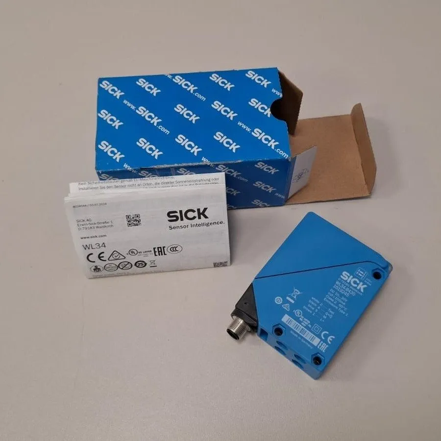Фотоэлектрический датчик SICK WL34-B430 1019245 photoelectric switch sensor — фото лота 2