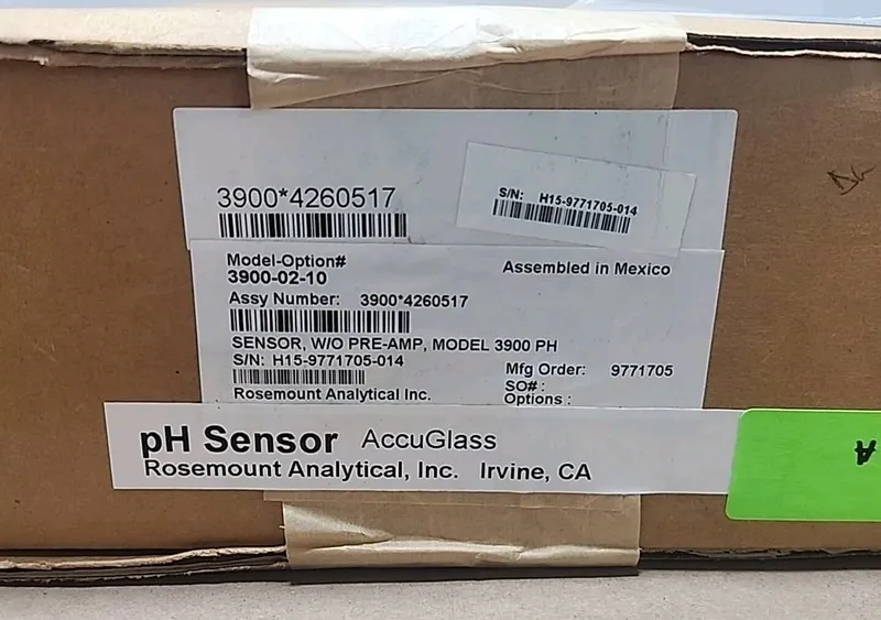 Датчик температуры ROSEMOUNT ANALYTICAL 3900-02-10 RTD PT100 SENSOR