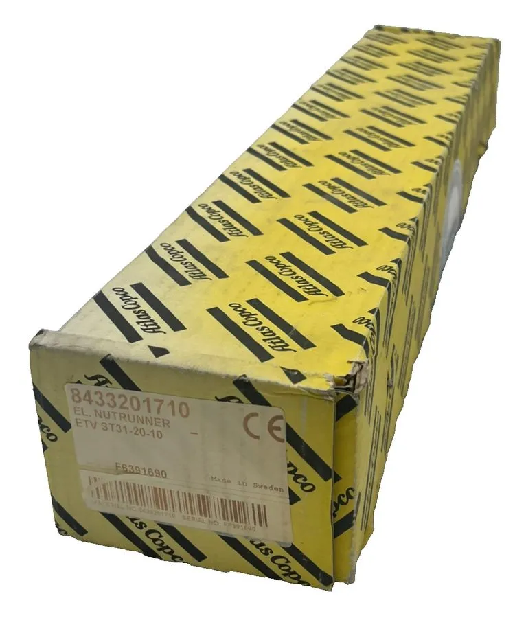Пневмооборудование Atlas Copco ETV ST31-20-10 Tensor ST Angle Nutrunner 3/8in Pr