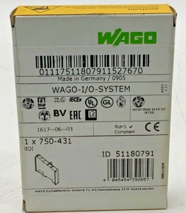 Модуль WAGO 750-431 WAGO Module Fast /b