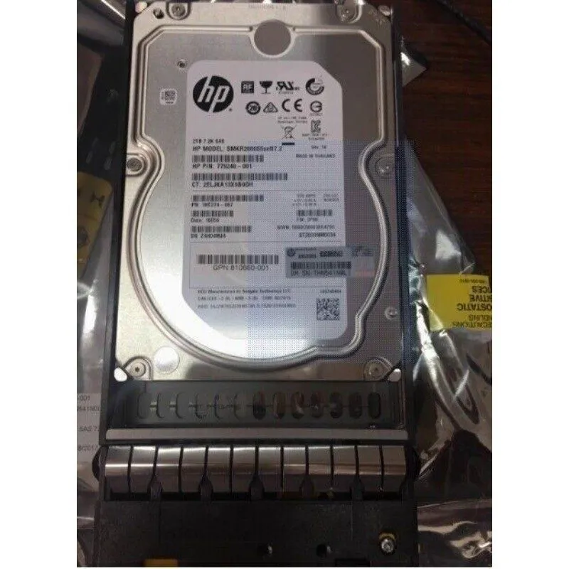 Жёсткий диск HPE 3PAR 2TB HDD SAS 12Gb/s 3.5" LFF P/N: K2P95A 810767-001 StorSer