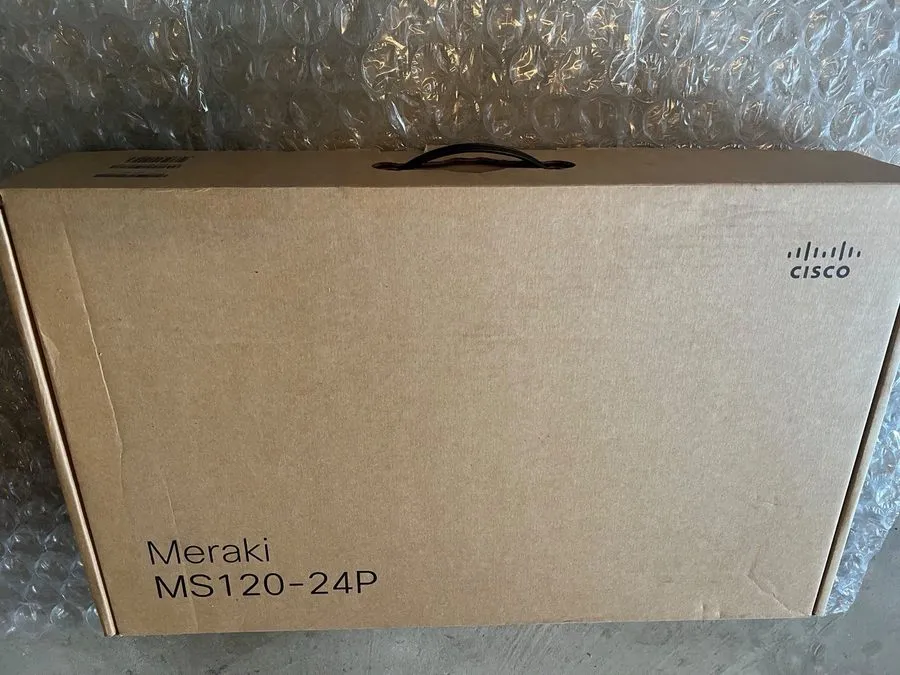 Коммутатор Cisco Meraki MS120-24P, unclaimed