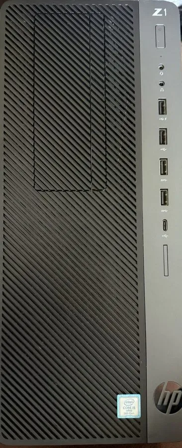 Блок питания HP Z2 Tower G4 Workstation i5-9500 3.00GHz RAM 8GB NVMe 512GB/PWR C — фото лота 1