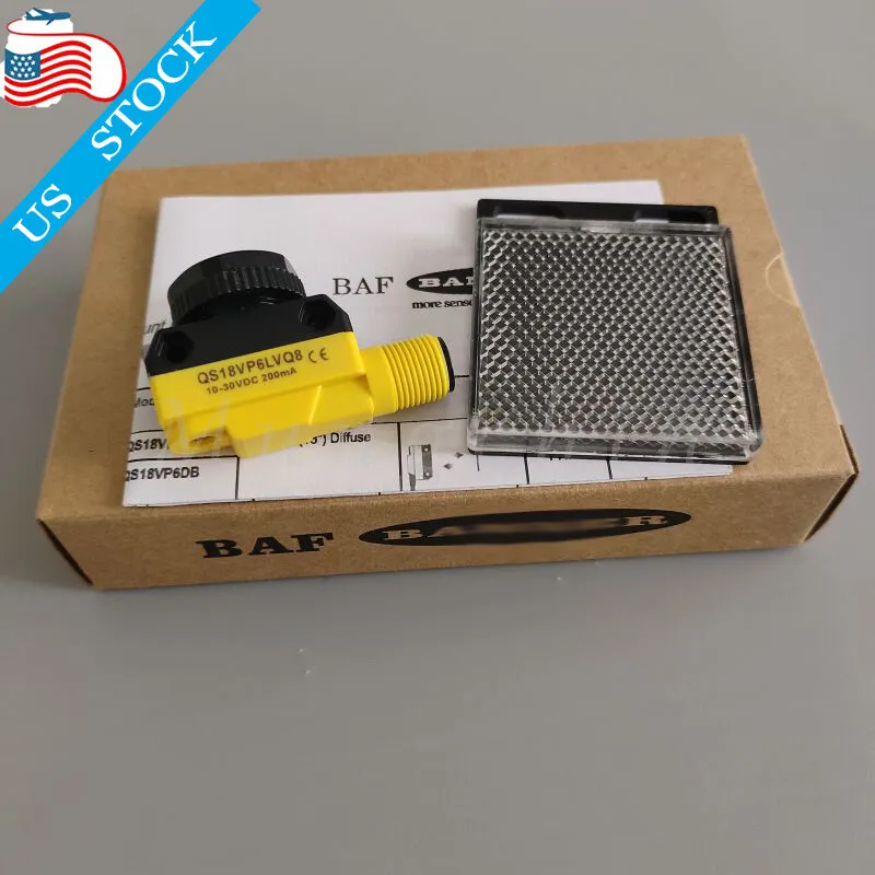 Фотоэлектрический датчик Banner QS18VP6LVQ8 Photoelectric Sensor Non-Polarized R