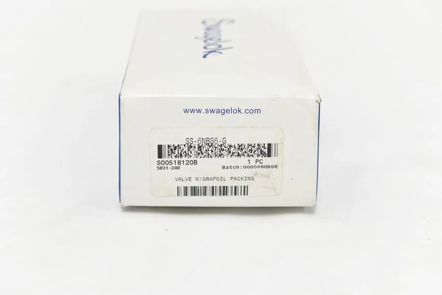Клапан Swagelok SS-6NBS6-G Severe Service Union Bonnet Needle Valve