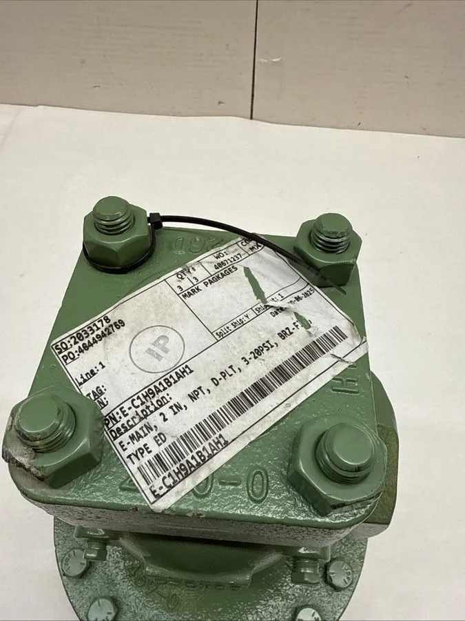Трубопроводная арматура SPENCE E-C1H9A1B1AH1 Pressure Regulator,2 In,3 to 20 psi