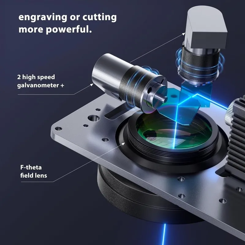 Лазерный гравёр LONGER Nano Pro 12W High Precision Engraving Laser Engraver Cutt — фото лота 2