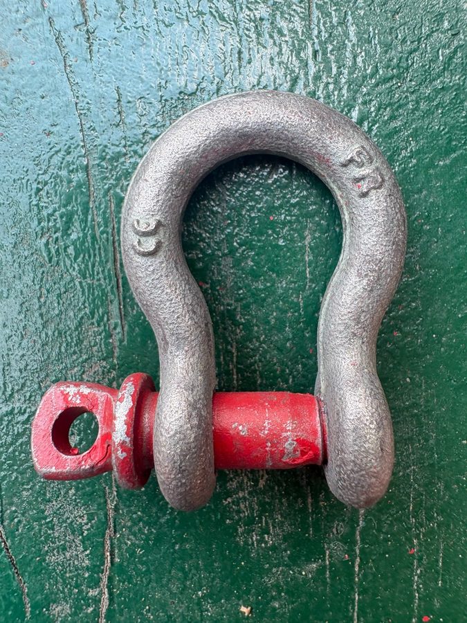 Такелажная скоба CROSBY 1018393 Anchor Shackle,Carbon Steel,1500 lb. PK 6
