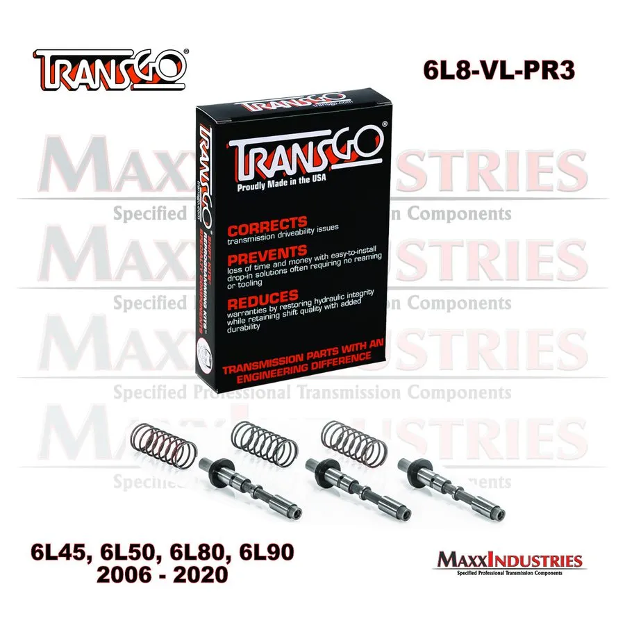 Клапан 6L80E Pressure Regulator Valve Repair Kit Fit 6L45 6L50 6L80 6L90 2006-Up