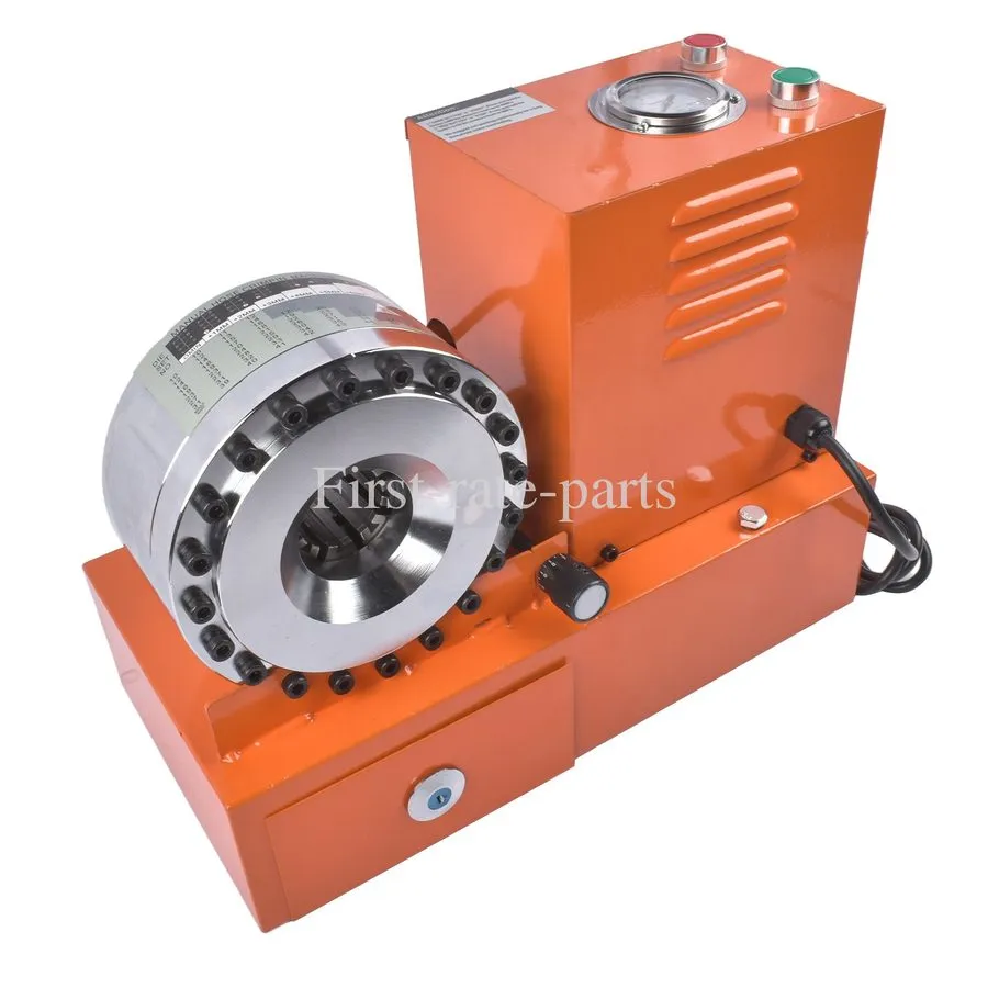 Трубопроводная арматура Electric Hydraulic Hose Crimper Tool + 8 Dies-110V Porta — фото лота 1