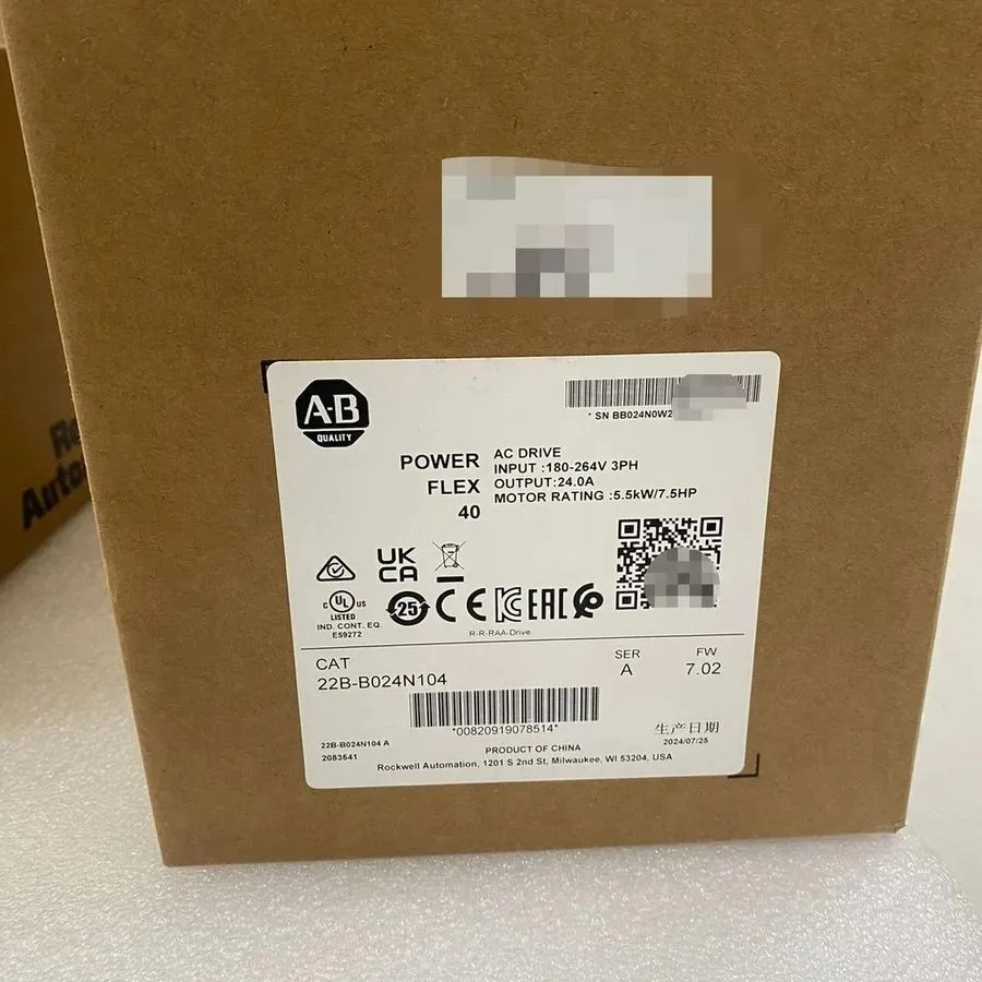 Частотный преобразователь Allen Bradley 22B-B024N104 PowerFlex 40- 5.5 kW (7.5 H