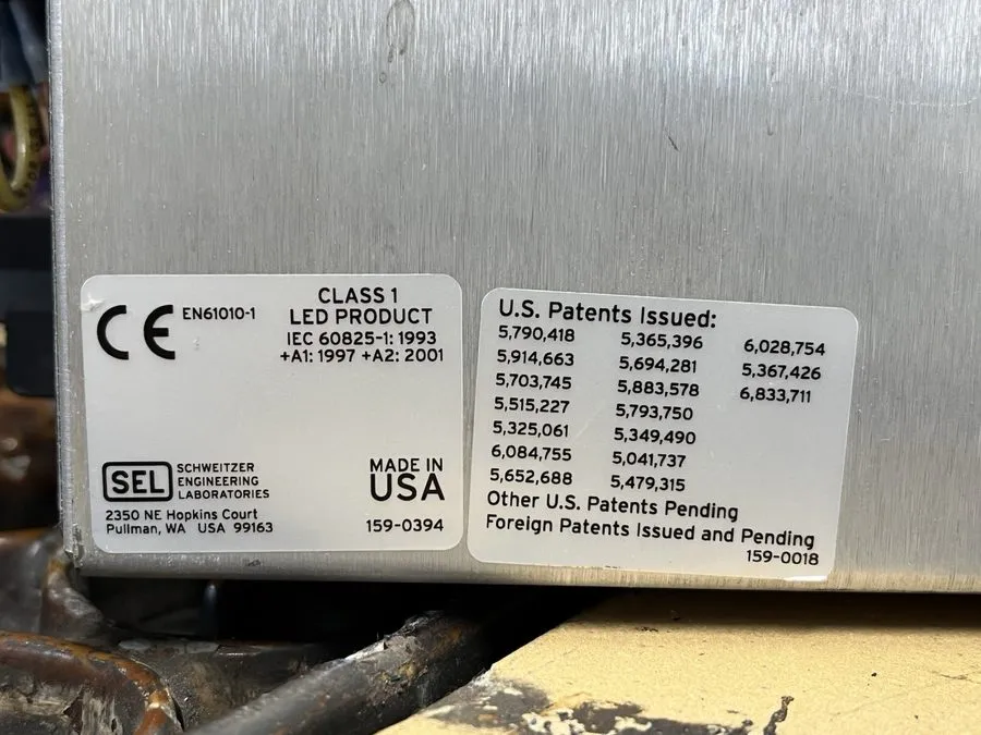 Реле защиты SEL SEL-421 Digital Relay Protection Automation Control AC 3-Phase L