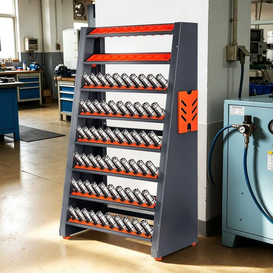 Режущий инструмент 2-Pack CAT40/BT40 CNC Tool Holder Rack Holds 12 Tools, 40 Tap — фото лота 2