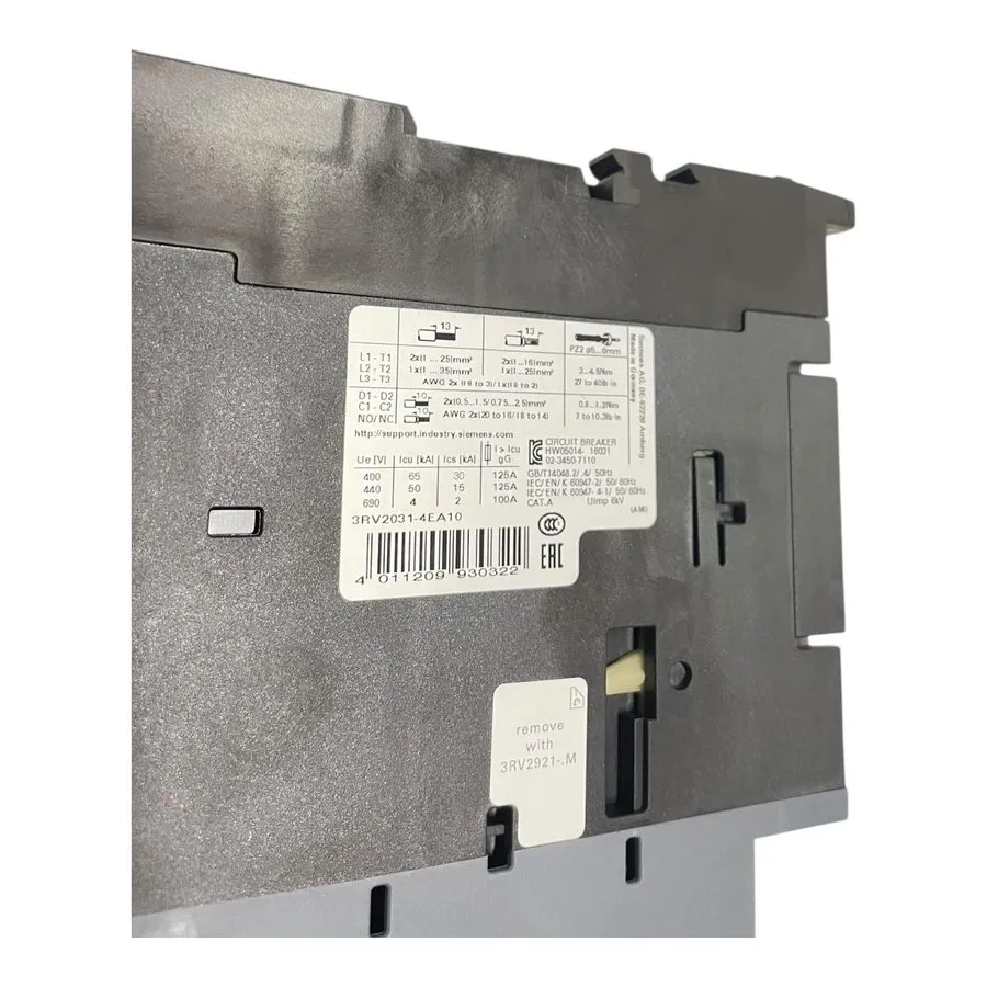 Автоматический выключатель 3RV2031-4EA10 Siemens Circuit Breaker, 22-32A — фото лота 1
