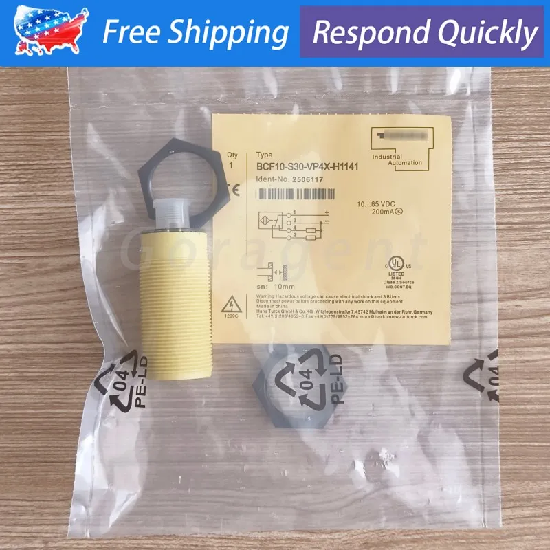 Датчик приближения 1/piece BCF10-S30-VP4X-H1141 Capacitive Sensor