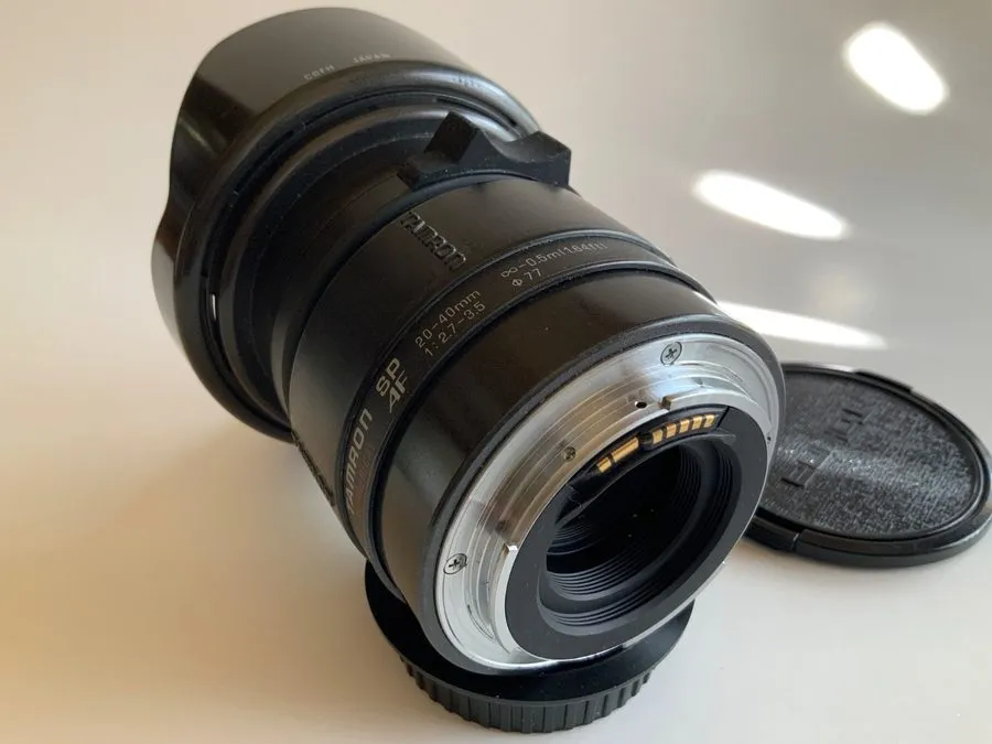 Объектив Tamron SP 20-40mm F/2.7-3.5 Aspherical IF Autofocus Lens — фото лота 3