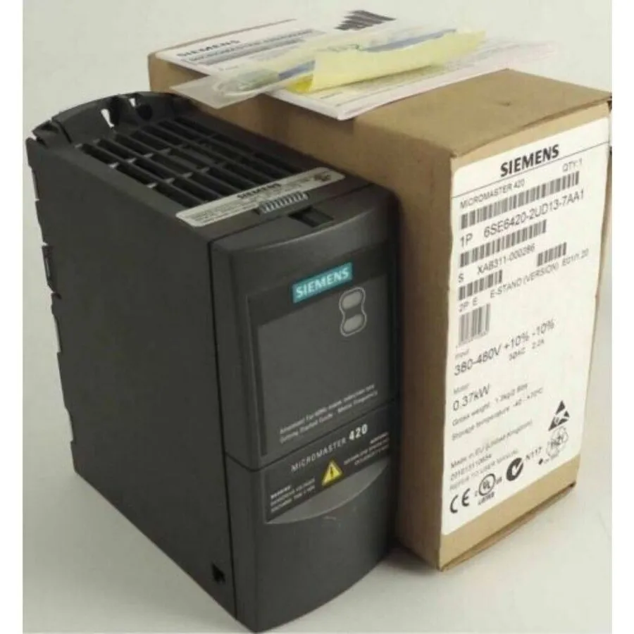 Частотный преобразователь Siemens MICROMASTER420 without filter 6SE6420-2AB12-5A