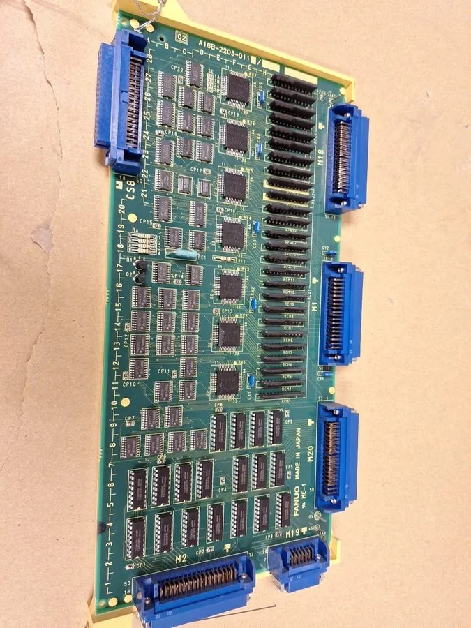Плата ЧПУ A16B-2203-0110/02A Fanuc Control Board — фото лота 2